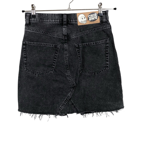 Unisex Cheap Monday - Denim skirt, size 34 - Gray (2)