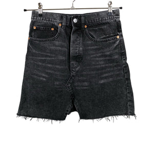 Unisex Cheap Monday - Denim skirt, size 34 - Gray (1)