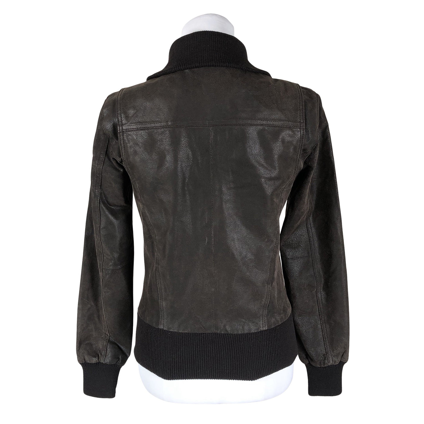 Unisex Bruno Zaragoza - Leather jacket, size 38 - Brown (2)