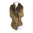 Unisex Bitte Kai Rand - Knit vest, size 40 - Brown ()