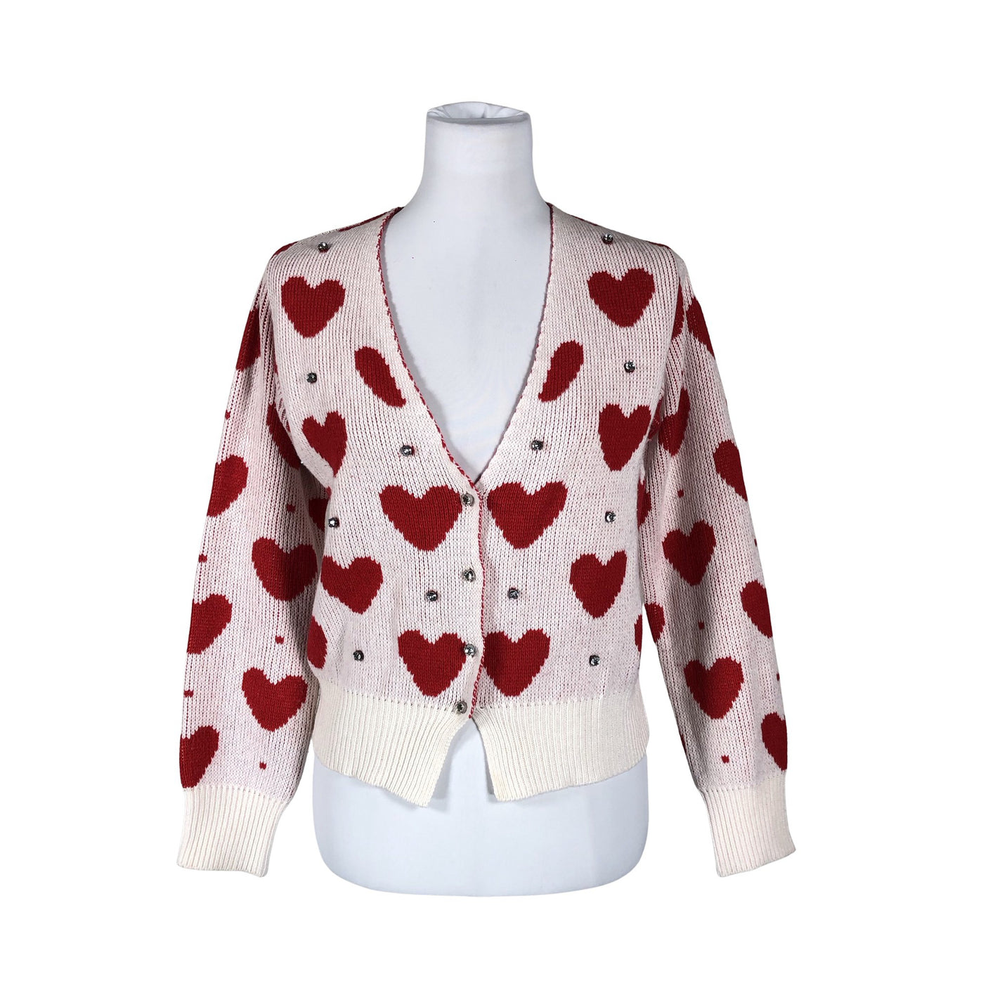Unisex Tensione In - Cardigan, size 36 - White (1)