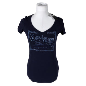 Unisex Guess - T-shirt, size 40 - Blue (1)
