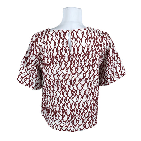 Unisex Nanso - Short-sleeved blouse, size 32 - White (2)