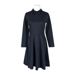 Unisex Monton - Tricot dress, size 38 - Blue (1)