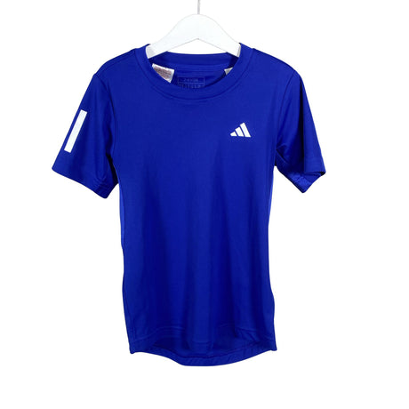 Unisex Adidas - Sports shirt, short sleeve, size 122 - 128 - Blue ()