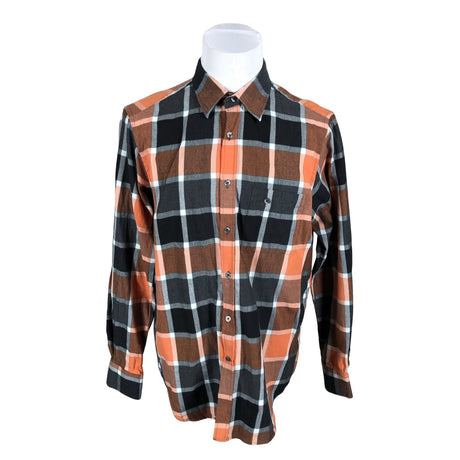 Unisex Tiklas - Collared shirt, size XL - Brown ()