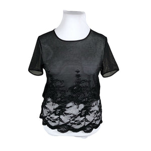 Unisex Topshop - T-shirt, size 42 - Black (1)
