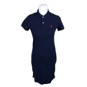 Unisex Polo Ralph Lauren - Pique dress, size 34 - Blue (1)