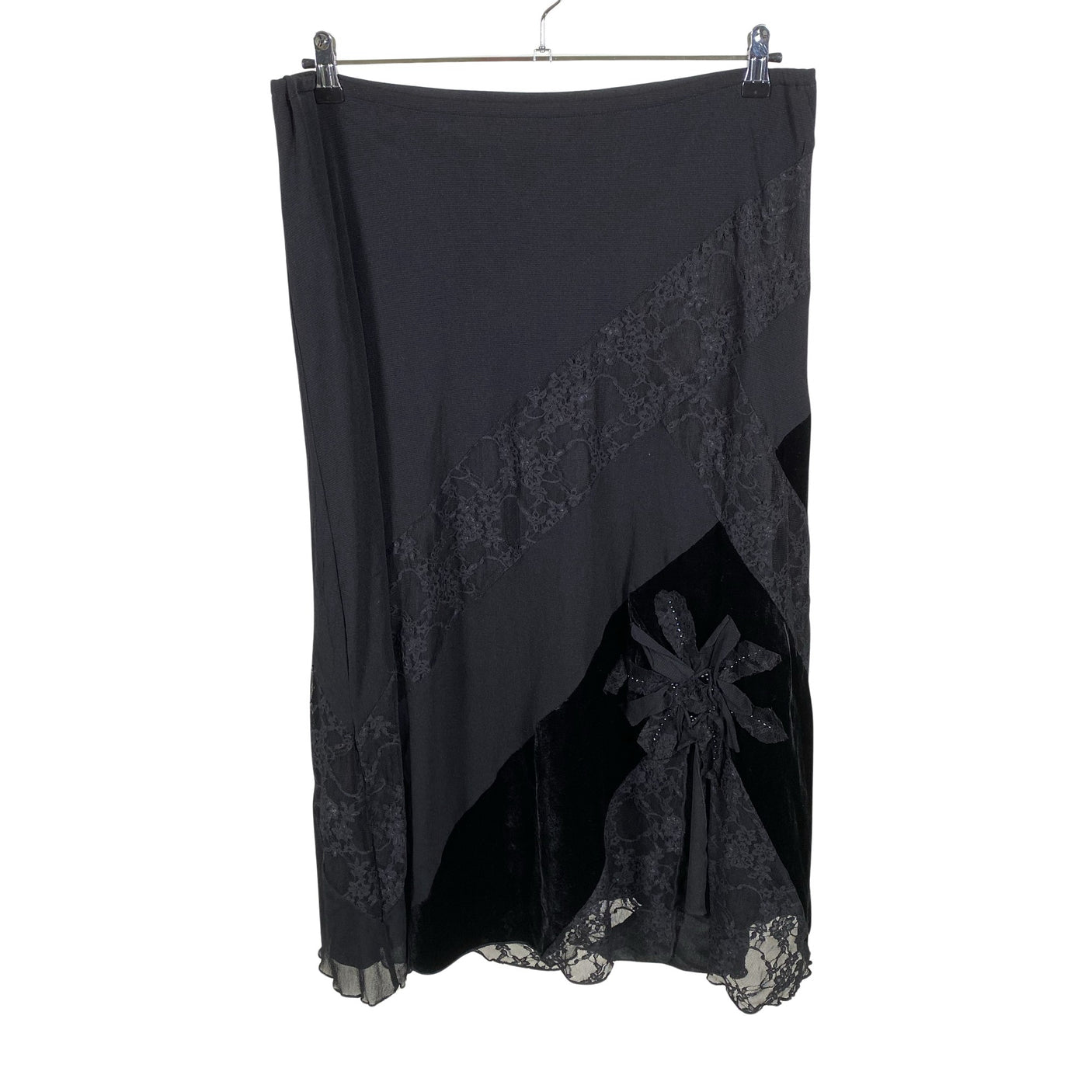 Unisex M&Co - Tricot skirt, size 44 - Black (1)