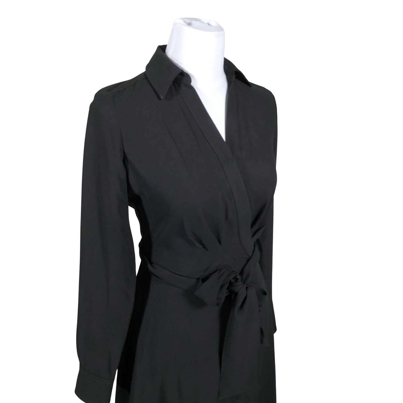 Unisex Lauren Ralph Lauren - Schiffon dress, size 34 - Black (3)