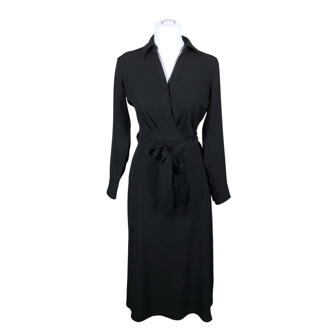 Unisex Lauren Ralph Lauren - Schiffon dress, size 34 - Black (1)