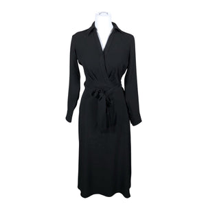 Unisex Lauren Ralph Lauren - Schiffon dress, size 34 - Black (1)