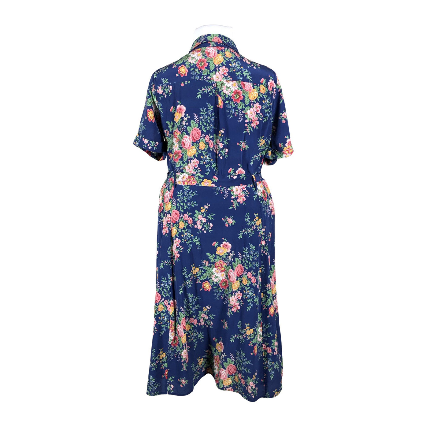 Unisex Sézane - Schiffon dress, size 44 - Blue (2)