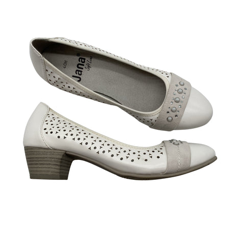 Unisex Jana - High heels, size 40 - White ()