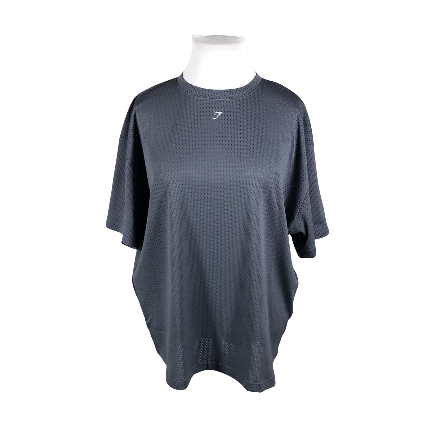 Unisex Gymshark - Sports shirt, short sleeve, size 44 - Gray (1)