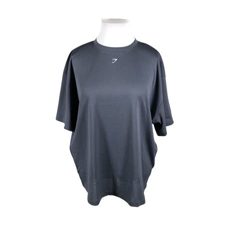 Unisex Gymshark - Sports shirt, short sleeve, size 44 - Gray ()