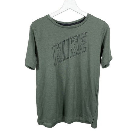 Unisex Nike - Sports shirt, short sleeve, size 158 - 164 - Green ()