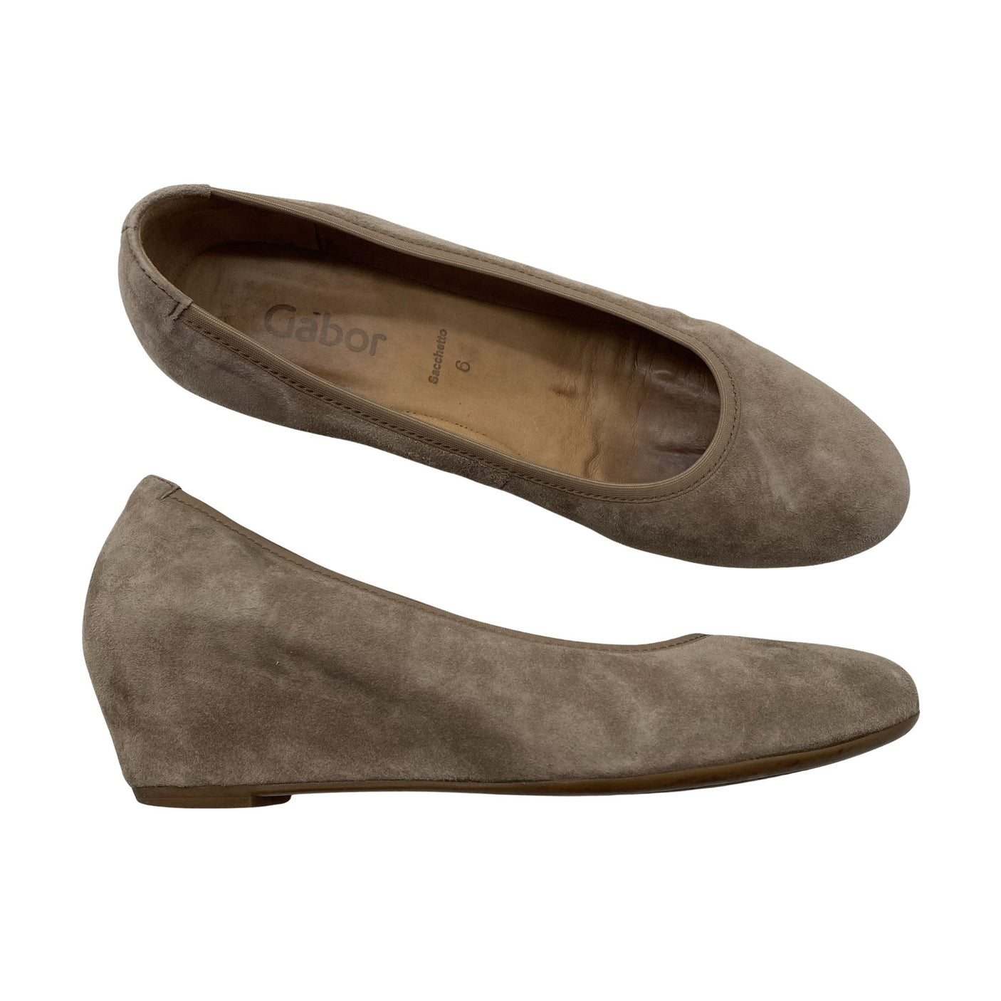 Unisex Gabor - Wedge heel shoes, size 38 - Brown (1)