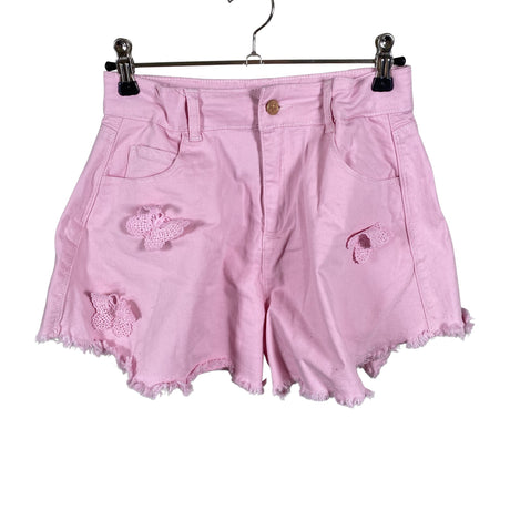 Unisex Miss Blumarine - Denim shorts, size 152 - 158 - Light pink ()