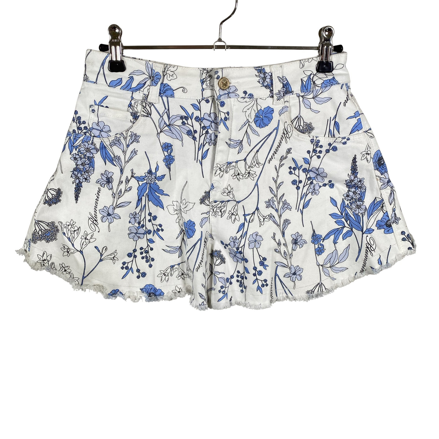 Unisex Miss Blumarine - Denim shorts, size 152 - 158 - White (1)