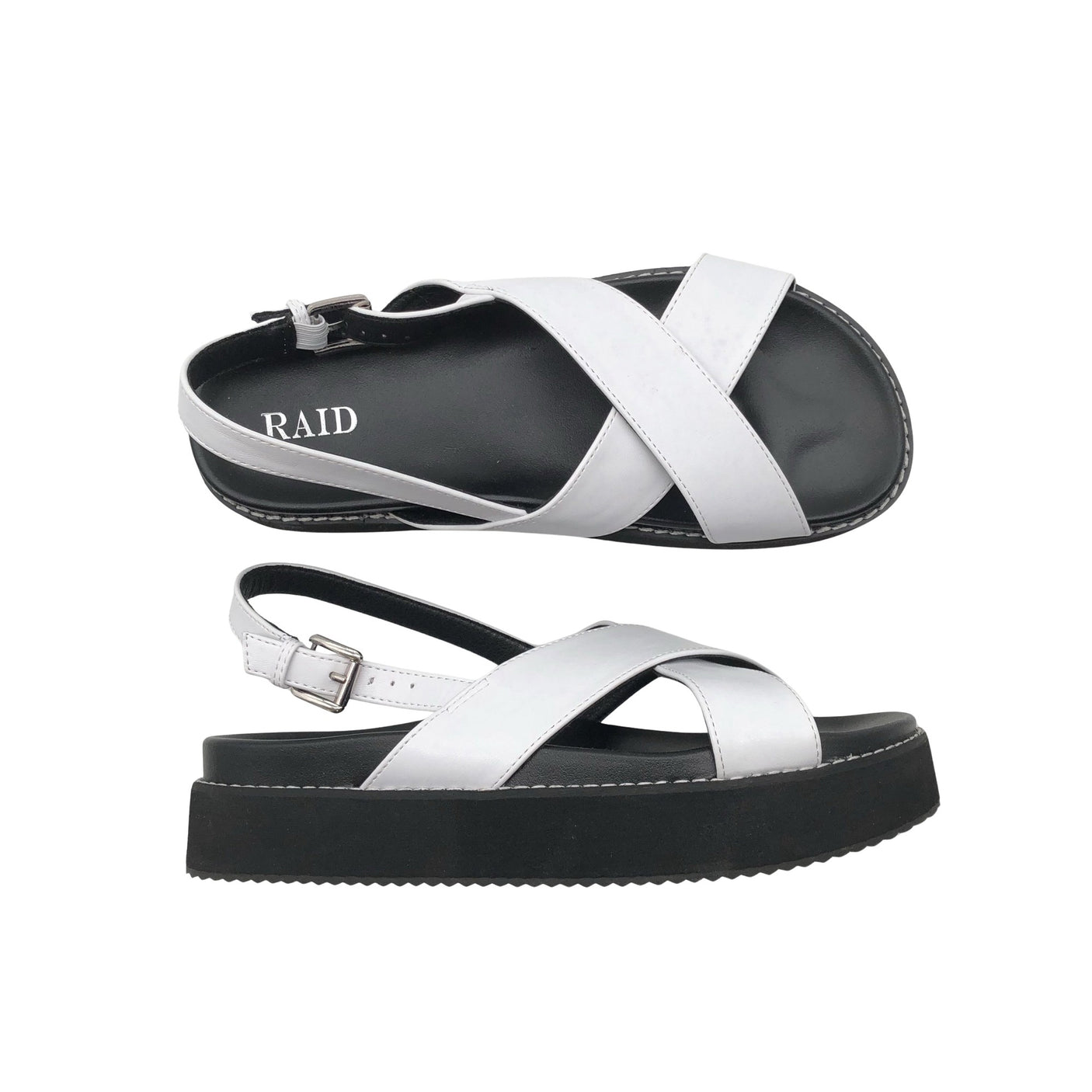 Unisex Raid - Sandals, size 40 - White (1)