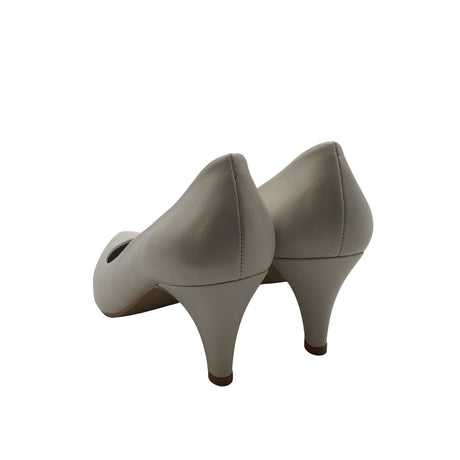 Unisex Gennia - Evening high heels, size 38 - White (2)