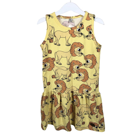 Unisex Blaa - Tricot dress, size 122 - 128 - Yellow ()