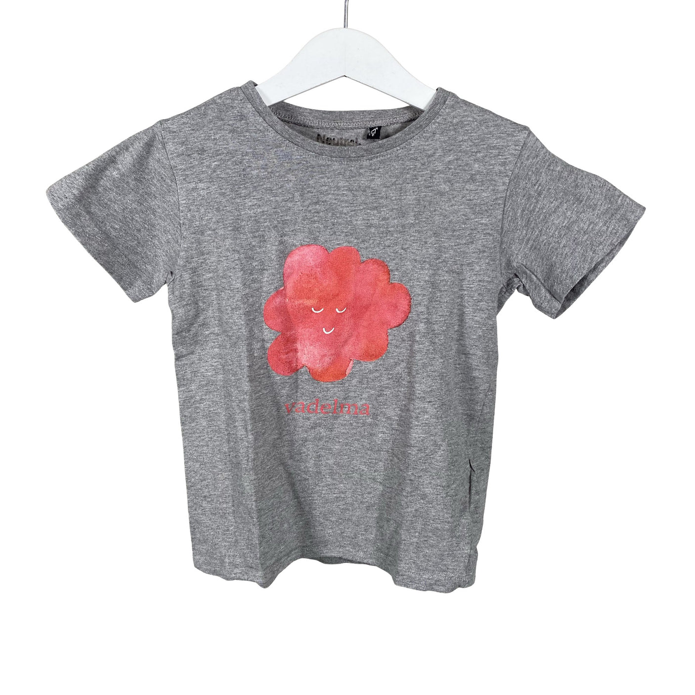 Unisex Neutral - T-shirt, size 104 - 110 - Gray (1)