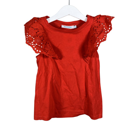Unisex Bogi - Tricot tank top, size 116 - 122 - Red ()