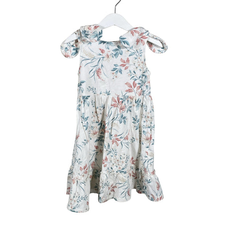 Unisex Newbie - Tricot dress, size 116 - 122 - White ()