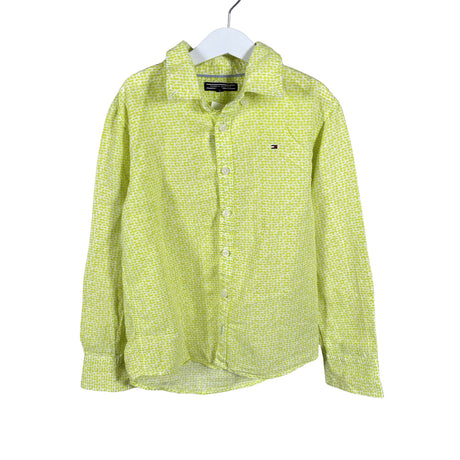 Unisex Tommy Hilfiger - Collared shirt, size 134 - 140 - Green ()