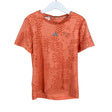 Unisex Adidas - Sports shirt, short sleeve, size 134 - 140 - Orange ()