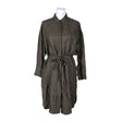 Unisex Samsoe&Samsoe - Schiffon dress, size 40 - Brown ()