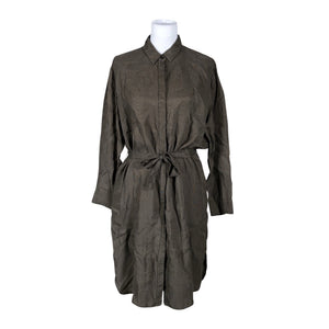 Unisex Samsoe&Samsoe - Schiffon dress, size 40 - Brown (1)