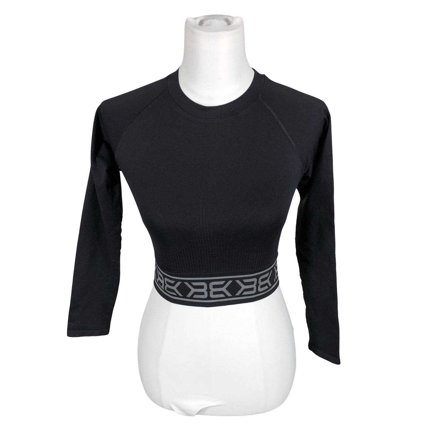 Unisex Better Bodies - Sports shirt, long sleeve, size 36 - Black (1)