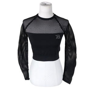 Unisex Better Bodies - Sports shirt, long sleeve, size 38 - Black (1)