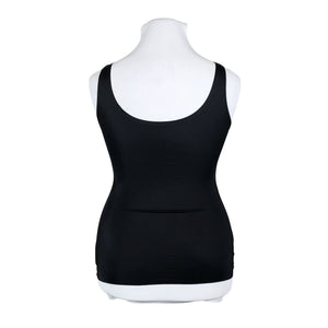 Unisex Debenhams - Tricot tank top, size 42 - Black (2)