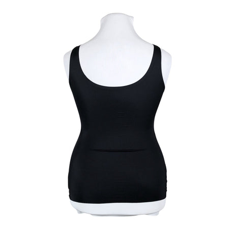 Unisex Debenhams - Tricot tank top, size 42 - Black (2)