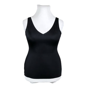 Unisex Debenhams - Tricot tank top, size 42 - Black (1)