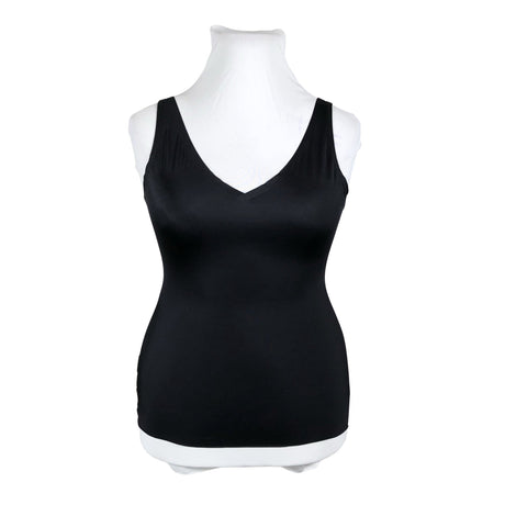 Unisex Debenhams - Tricot tank top, size 42 - Black ()