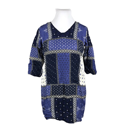 Unisex Part two - Schiffon dress, size 42 - Blue ()