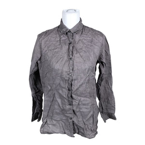 Unisex Uniqlo - Collared shirt, size 40 - Gray (1)