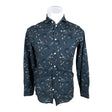 Unisex These Glory Days - Collared shirt, size S - Blue ()