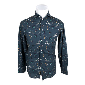 Unisex These Glory Days - Collared shirt, size S - Blue (1)