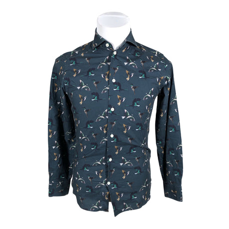 Unisex These Glory Days - Collared shirt, size S - Blue ()