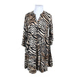 Unisex b.Young - Schiffon dress, size 42 - Brown ()