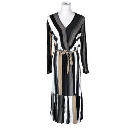Unisex Free Quent - Schiffon dress, size 40 - Brown ()