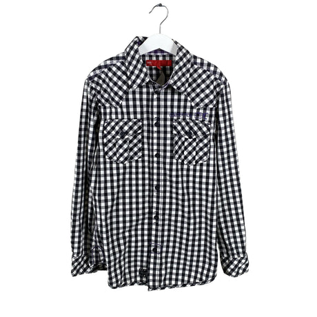Unisex Esprit - Collared shirt, size 152 - 158 - Black ()