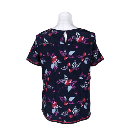 Unisex Tommy Hilfiger - Short-sleeved blouse, size 38 - Blue (2)
