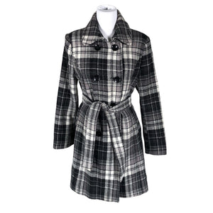 Unisex Aventura - Wool coat, size 38 - Black (1)